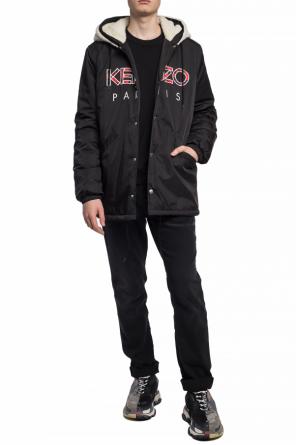 Jacket with shearling hood, zdjęcie 2 Jacket with shearling hood od Kenzo
